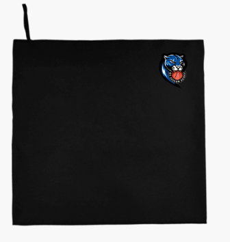 Serviette microfibres Noire