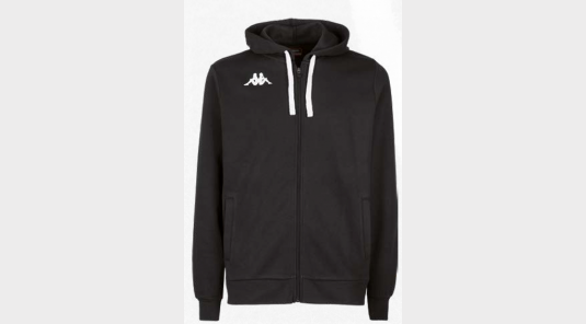 Hoodie zippé KAPPA BANTO  Noir